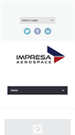 Mobile Screenshot of impresaaerospace.com